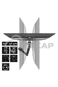 Настольное крепление ExeGate EDM1-3210-21G (кронштейн для одного монитора 15
