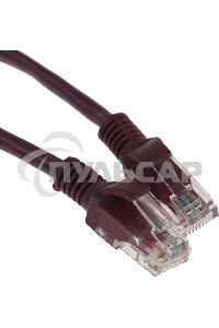 Патч-корд UTP Cablexpert кат.5e, 3м, литой, многожильный, фиолетовый