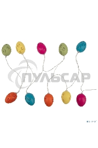 Каскад Lamper Эклектика 4 м LED с выносной солнечной панелью 2 м и аккумулятором, теплое белое свечение