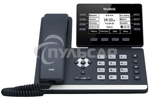 Телефон IP YEALINK SIP-T53, 12 аккаунтов, USB, GigE, без БП, шт
