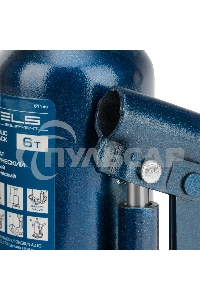 Домкрат гидравлический бутылочный телескопический, 6 т, подъем 180-410 мм Stels