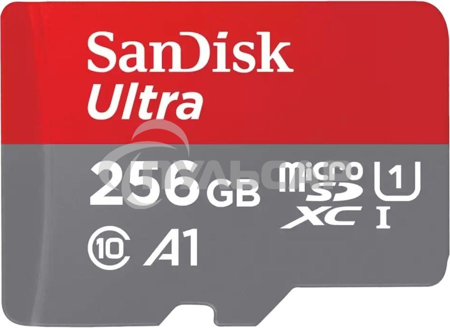 Флеш карта microSD 256Gb SanDisk microSDXC Class 10 Ultra UHS-I U1 A1 120Mb/s