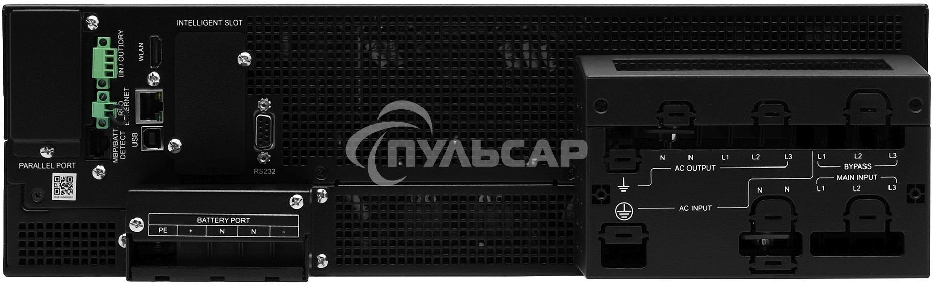 Источник бесперебойного питания Ippon Innova Unity RT 3-3 20K PM 20000Вт 20000ВА черный