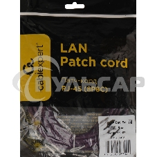 Патч-корд UTP Cablexpert кат.5e, 3м, литой, многожильный, фиолетовый