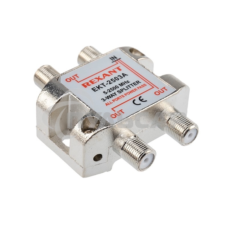 Делитель ТВ х 3 под F разъем 5-2500 МГц 