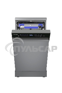 Посудомоечная машина Maunfeld MWF45331S, серебристый, 44.8 см, 10 компл., 49 дБ, класс A++