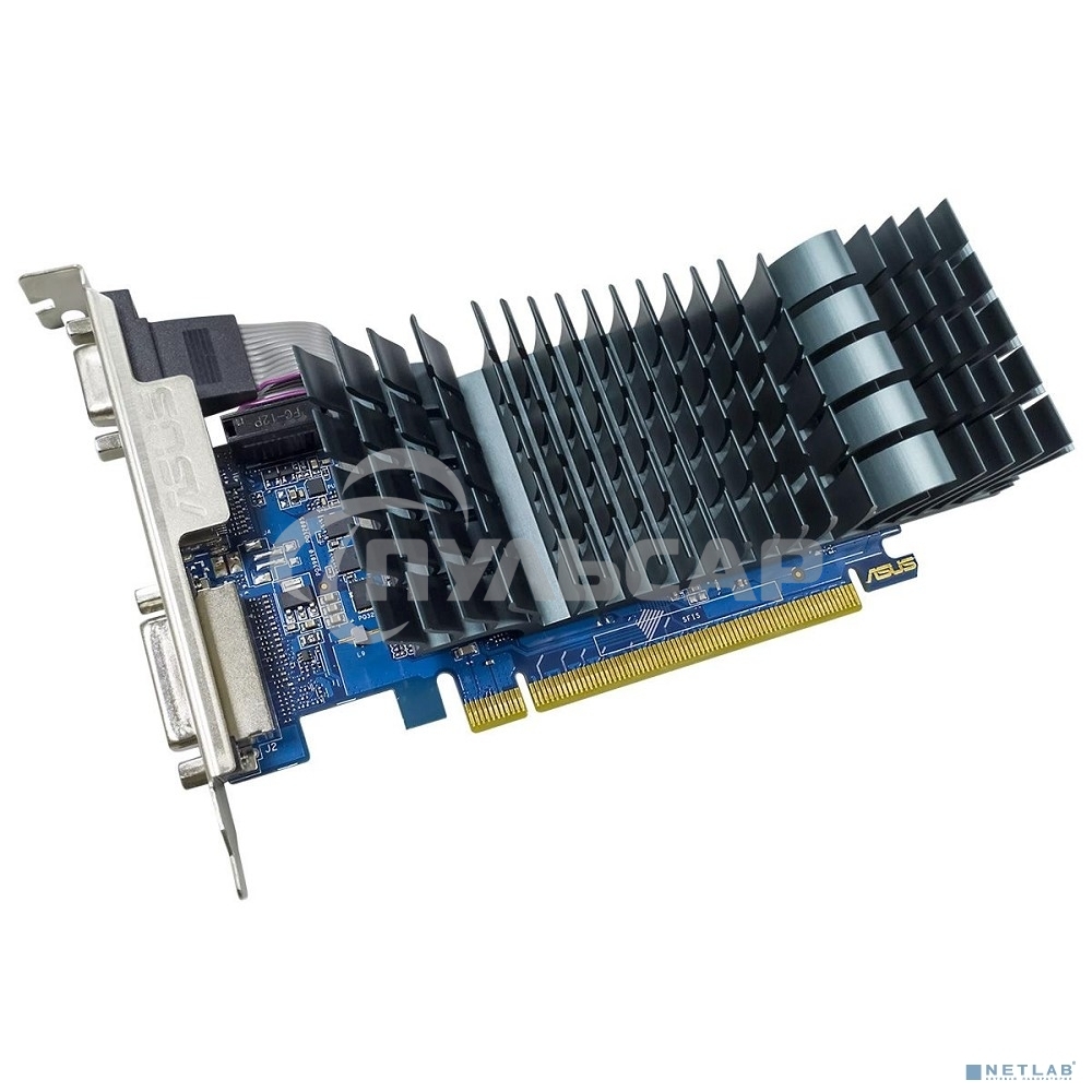 Видеокарта Asus PCI-E GT710-SL-2GD5-BRK-EVO NVIDIA GeForce GT 710 2Gb 64bit GDDR5 954/5012 DVIx1 HDMIx1 CRTx1 HDCP Ret low profile