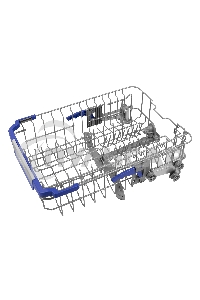 Посудомоечная машина Maunfeld MWF45331S, серебристый, 44.8 см, 10 компл., 49 дБ, класс A++