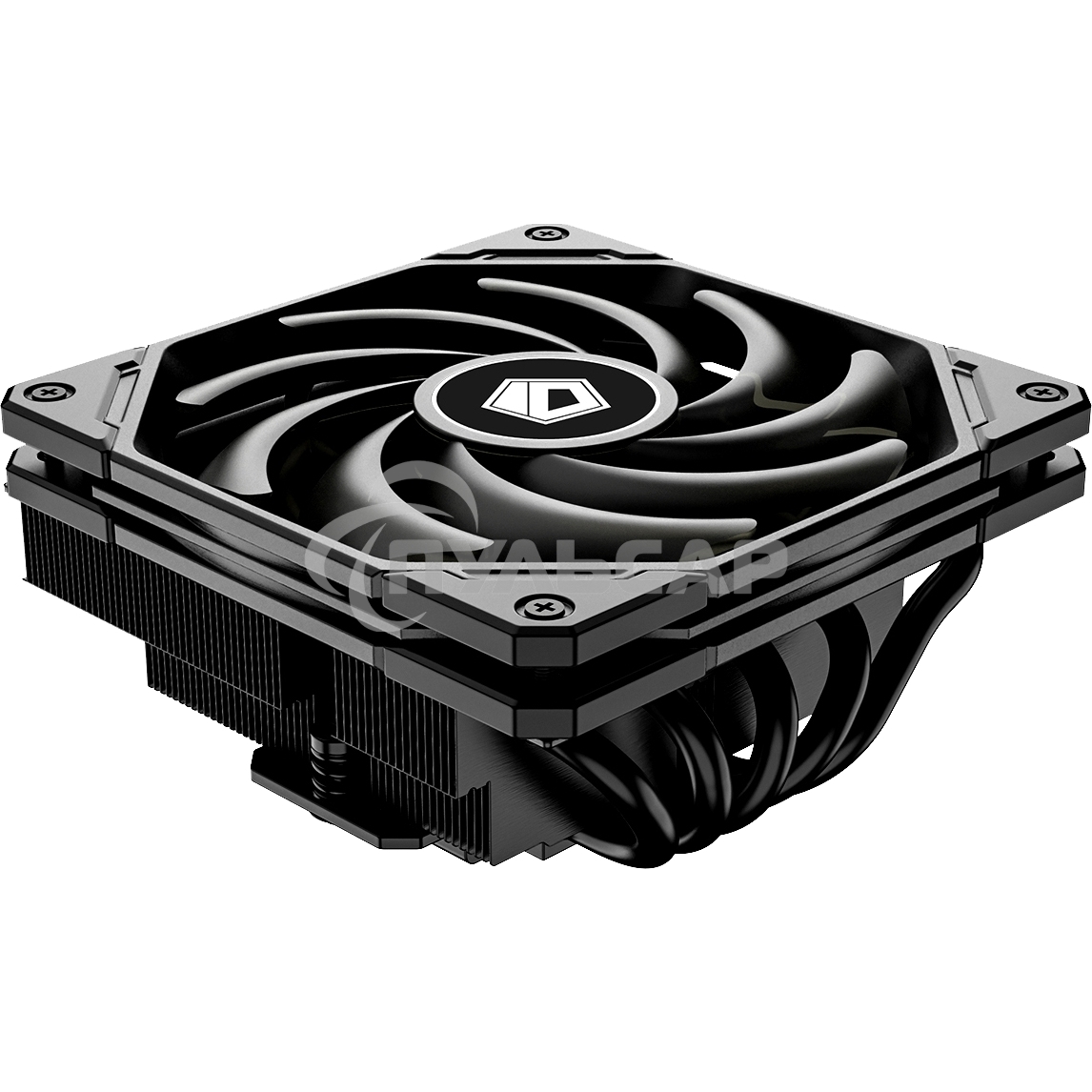 Кулер ID-COOLING IS-55 черный 120мм алюминий+медь 2000rpm 31.5db 4-pin 125W 55мм