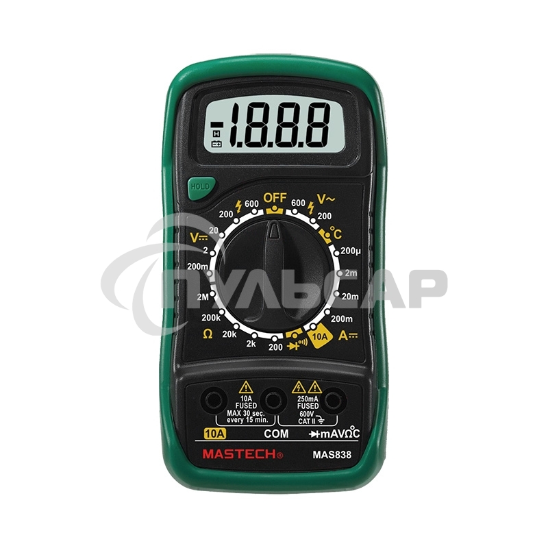 Мультиметр портативный MAS838 Mastech
