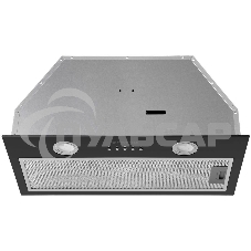 Вытяжка встраиваемая Maunfeld Trapeze 602M черный, 60 см, 1150 куб. м/ч, 54 дБ