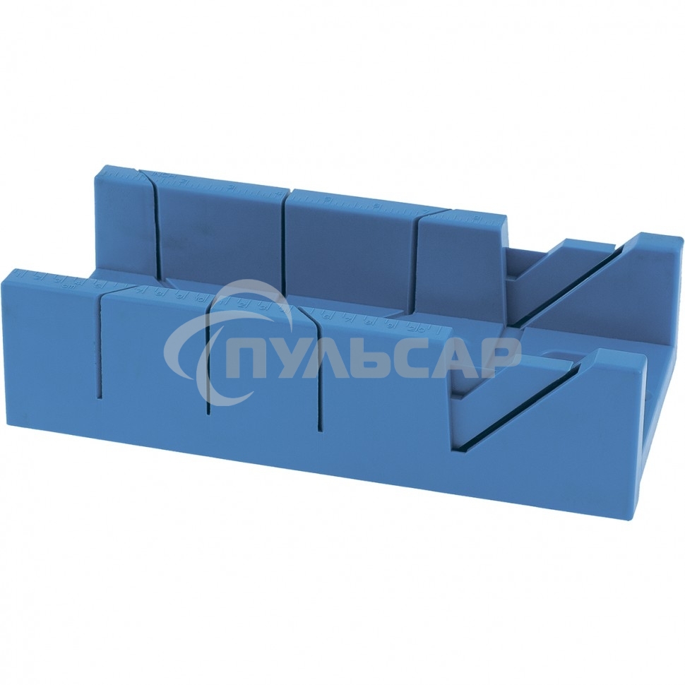 Стусло пластиковое,300 х 100мм, 4 угла для запила Сибртех