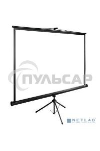 Экран Cactus 180x180см TriExpert CS-PSTE-180x180-BK 1:1 напольный рулонный