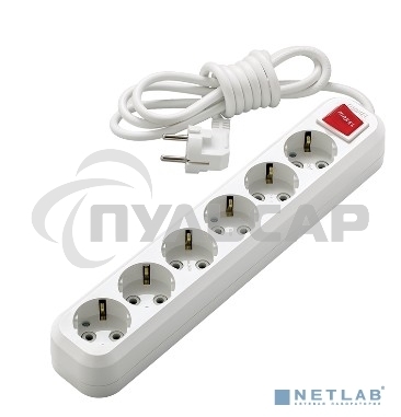 Удлинитель Makel MGP233 6гн 3 м с\з вкл.