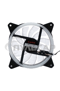 Вентилятор для корпуса Gembird D12025S12L-CF черный, 120 мм, 1200 об/мин, 20.5 дБ, 3 pin