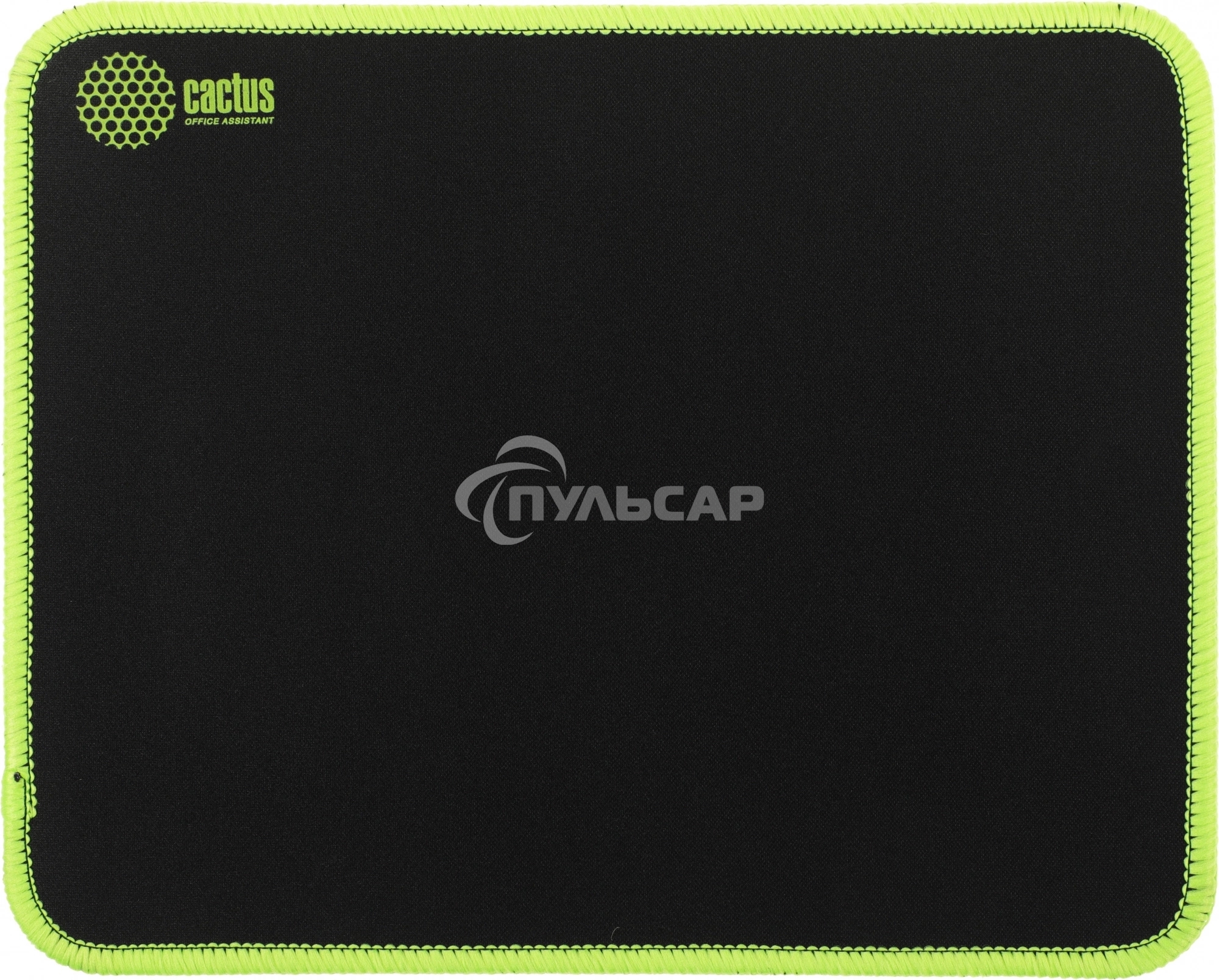 Коврик для мыши Cactus черный 250x200x3мм (CS-MPC-D01S)