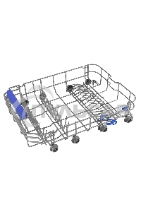 Посудомоечная машина Maunfeld MWF45331S, серебристый, 44.8 см, 10 компл., 49 дБ, класс A++