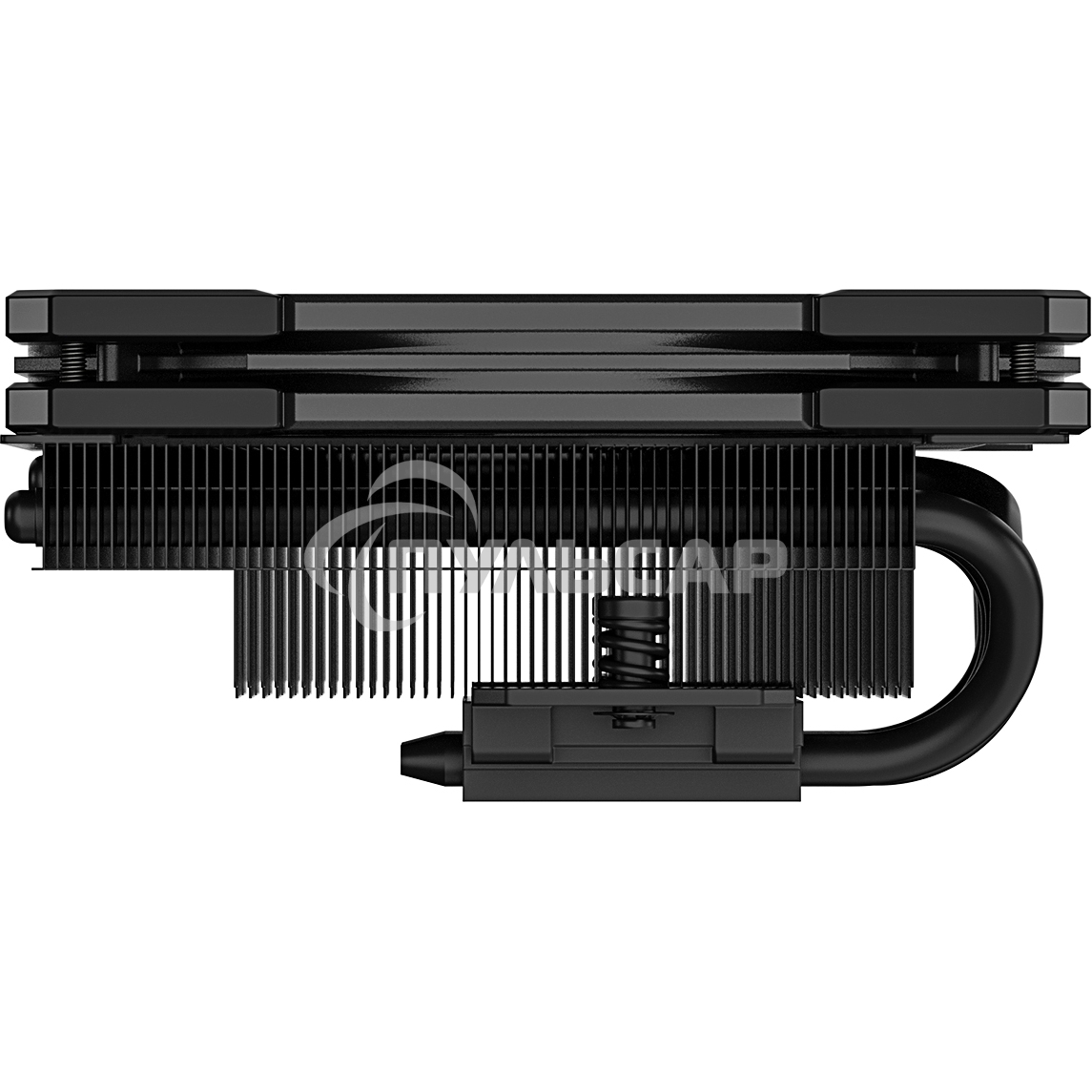 Кулер ID-COOLING IS-55 черный 120мм алюминий+медь 2000rpm 31.5db 4-pin 125W 55мм