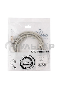 Патч-корд FTP Cablexpert кат.5e, 2м, литой, многожильный (серый)