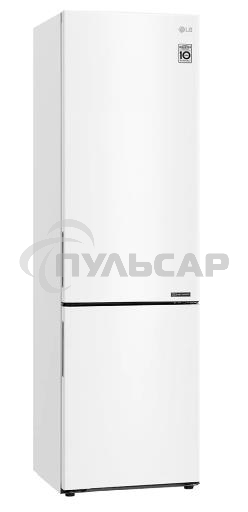 Холодильник LG GA-B509CQCL белый двухкамерный, 277/127л, морозилка снизу, Total No Frost
