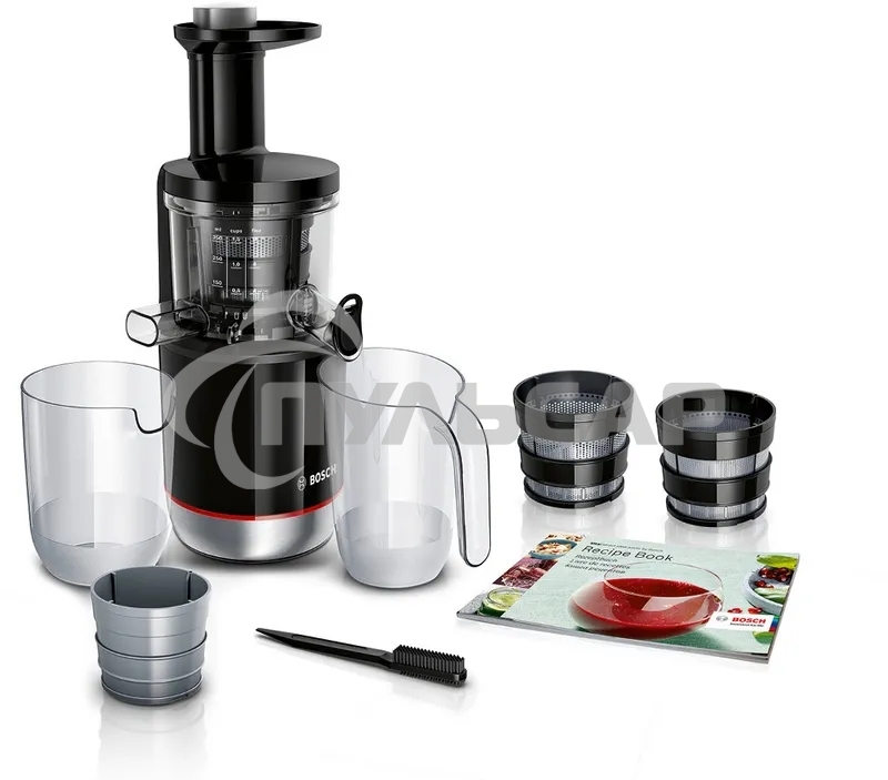 Соковыжималка шнековая Bosch MESM731M черный