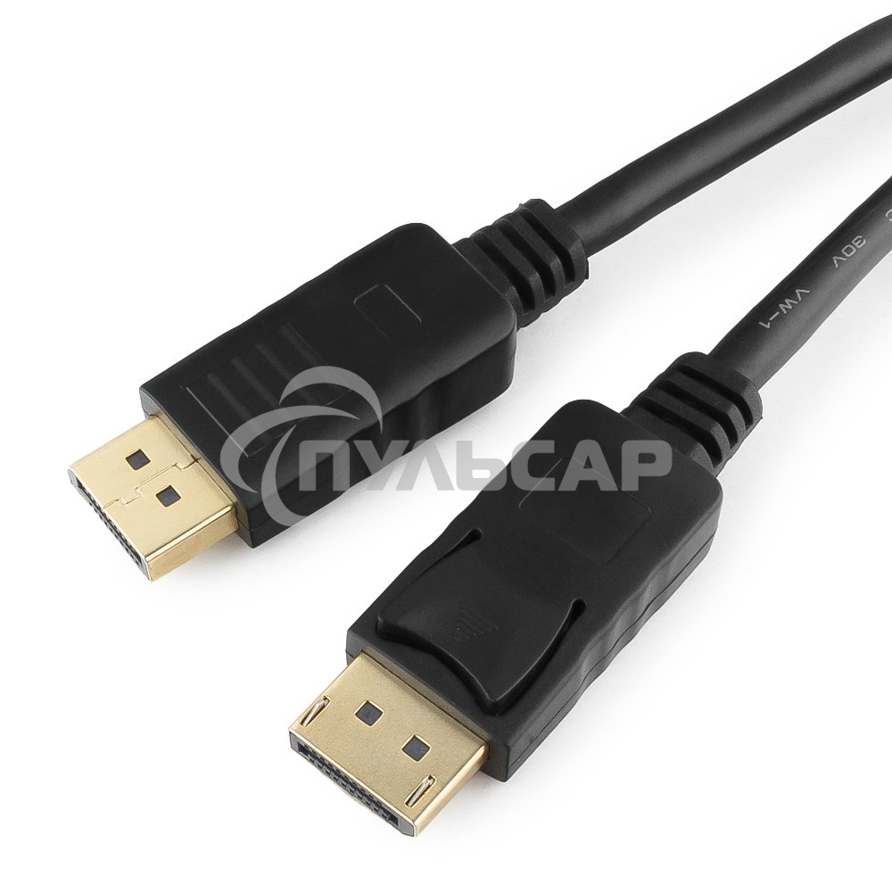 Кабель DisplayPort Gembird/Cablexpert, 3м, 20M/20M, черный, экран, пакет(CC-DP-10)