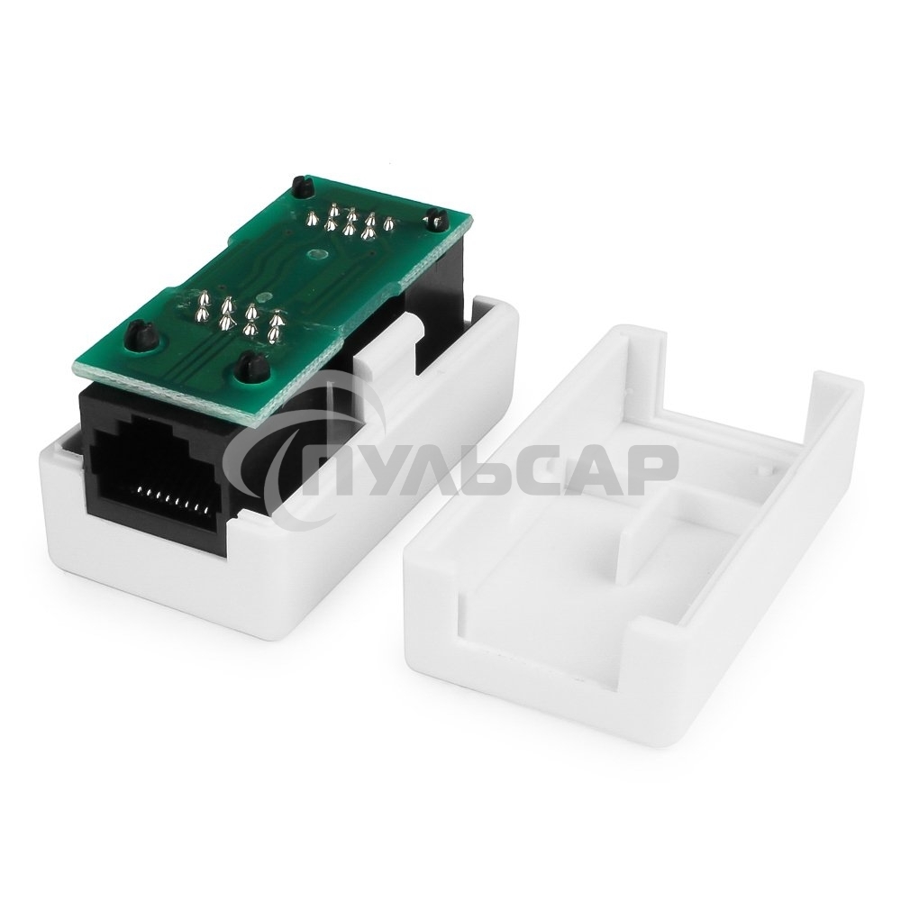 Коннектор Gembird Соединитель RJ-45F/RJ-45F cat. 5e (NA350)