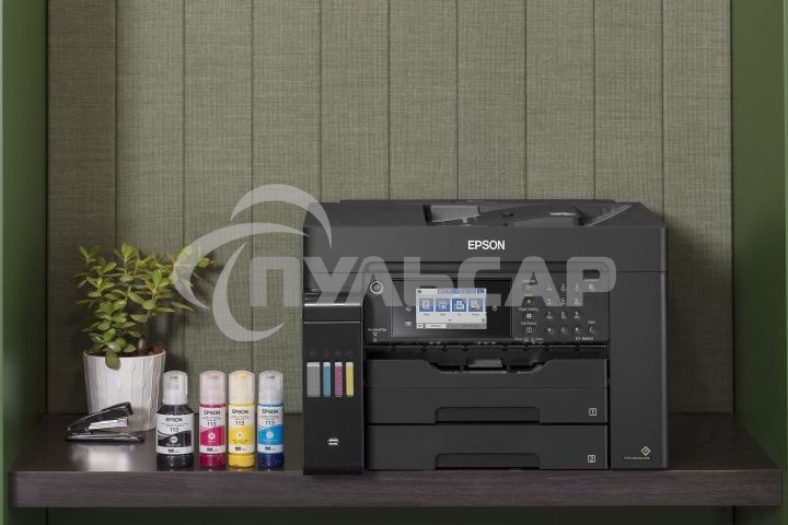МФУ струйное Epson L15150, (A3, ADF, duplex, 35 стр./мин., Ethernet, Wi-Fi черный)