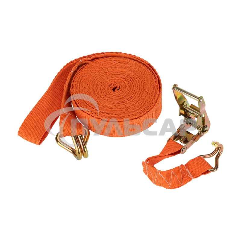 Стяжка для груза Rexant багажная с крюками, с храповым механизмом, 10х0.038 м