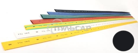 Трубка термоусадочная ТТУ 20/10 черный 1м ИЭК UDRS-D20-1-K02