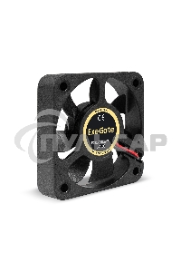 Вентилятор для корпуса ExeGate EX05010S2P-5 черный, 50 мм, 5500 об/мин, 27 дБ, 2 pin