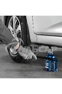Домкрат гидравлический бутылочный телескопический, 6 т, подъем 180-410 мм Stels
