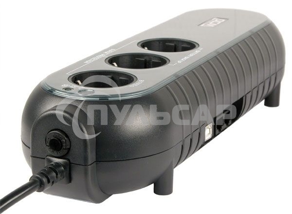 Источник бесперебойного питания Powercom WOW 300 165Вт 300ВА черный