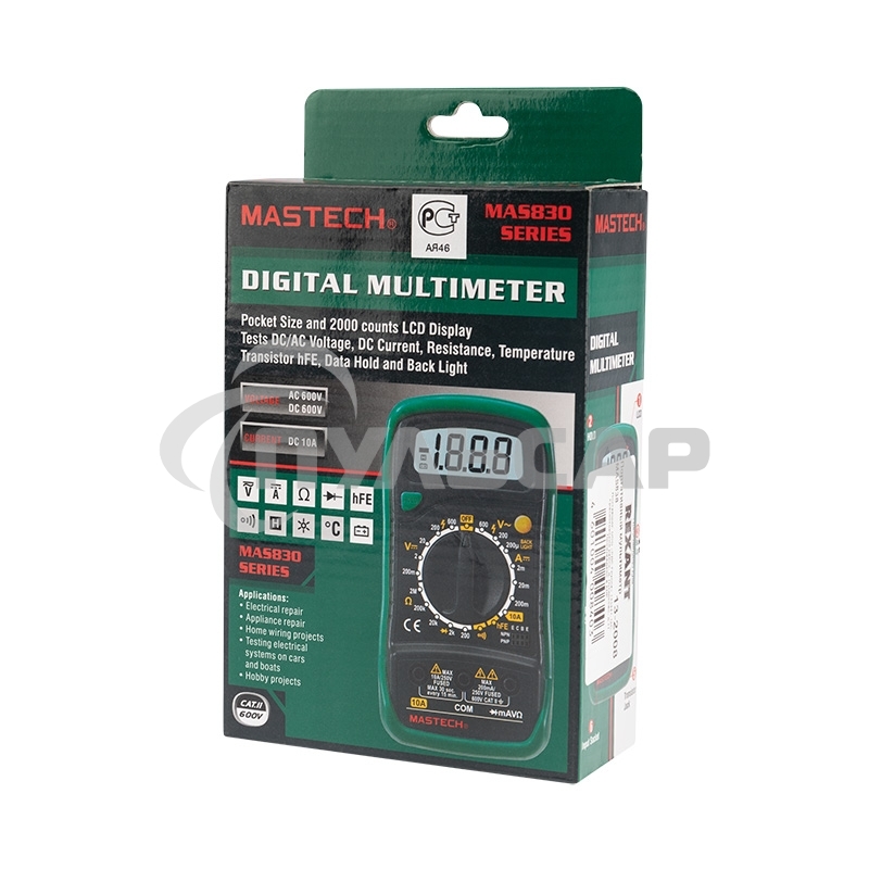 Мультиметр портативный MAS838 Mastech