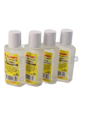 Флюс для пайки (кислота ортофосфорная) 30 мл. Rexant 09-3635