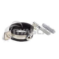 Хомут трубный ТХК комплект 1/2дюйм (20-24мм) M8 Fortisflex 59900 Хомут трубный ТХК комплект 1/2дюйм (20-24мм) M8 Fortisflex 59900