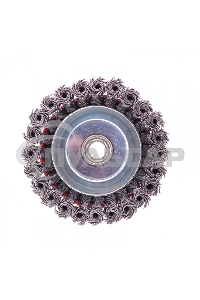 Щетка Matrix для УШМ, 100 мм, М14, Чашка, крученая проволока 0,8 мм