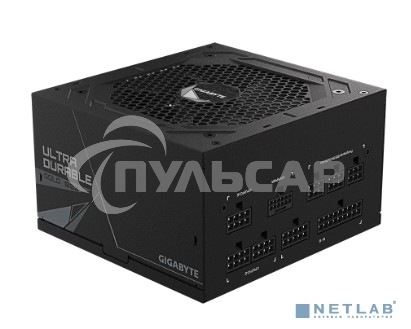 Блок питания Gigabyte GP-UD1000GM PG5 RTL, 1000Вт, 80 PLUS Gold, 120мм, модульный, черный