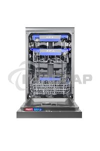 Посудомоечная машина Maunfeld MWF45331S, серебристый, 44.8 см, 10 компл., 49 дБ, класс A++