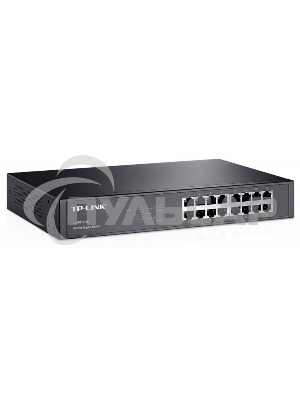 Коммутатор TP-Link SMB TL-SG1016D неуправляемый настольный/19U 16x10/100/1000BASE-T