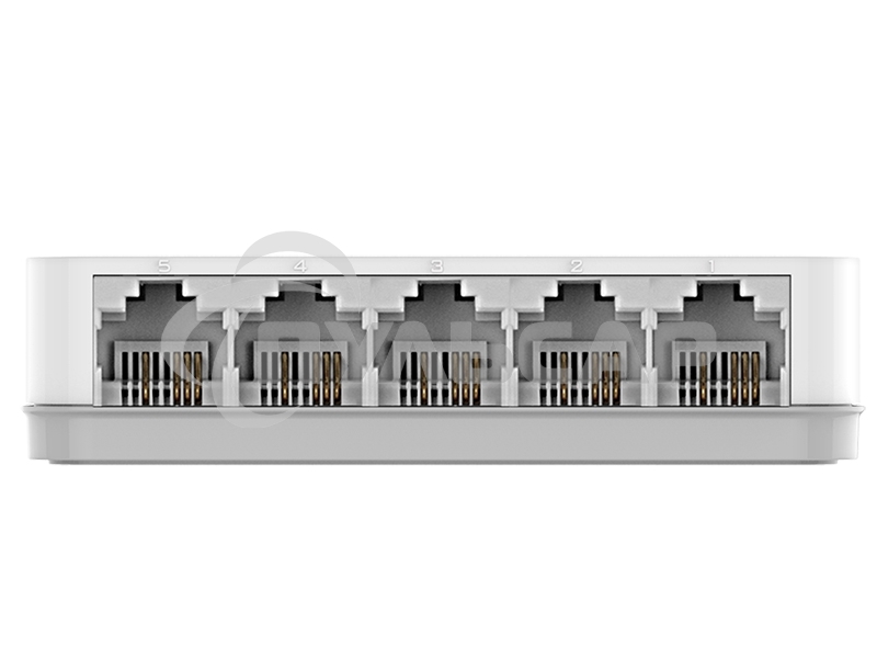 Коммутатор D-Link DES-1005C/B1A, 5-port UTP 10/100Mbps Auto-sensing, Stand-alone, Unmanaged Palm-top Fast Ethernet Switch