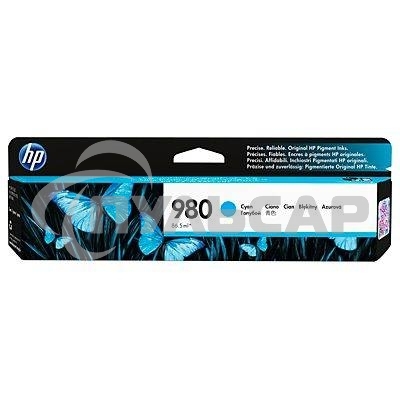 Картридж струйный HP D8J07A голубой для HP OJ Ent X585/X555 (6600стр.)