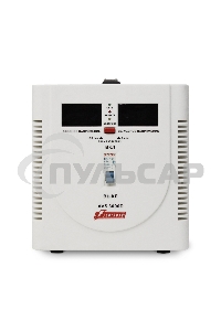 Стабилизатор напряжения Powerman AVS 3000D белый (3000ВА, 16А, КПД 98%,циф. индикация вх./вых. напряж.)