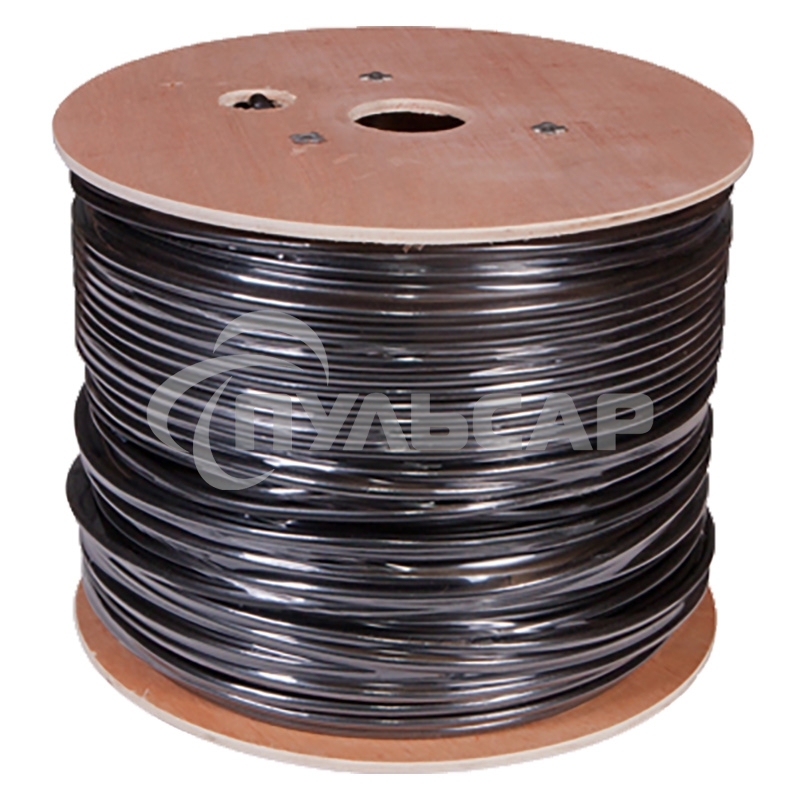 Кабель витая пара Rexant SFTP 4PR 24AWG, CAT5e, наружный (OUTDOOR), бухта 305 м