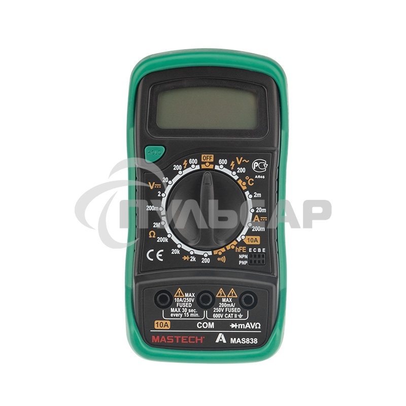Мультиметр портативный MAS838 Mastech
