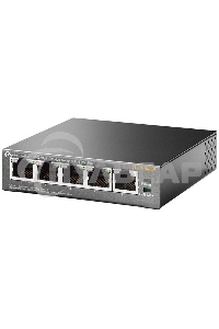Коммутатор TP-Link SMB TL-SF1005P 5-портовый 10/100 Мбит/с настольный коммутатор с 4 портами PoE 