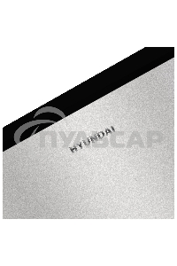 Холодильник Hyundai CO1002 серебристый однокамерный 65л