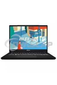 Ноутбук Modern 14H черный 9S7-14L112-088 Core i5-13420H 14” 16:10 FHD+ (1920x1200),60Hz IPS DDR4 16Gb*1 Iris Xe Graphics 512Gb SSD 3cell (53.8Whr) 1.6kg Single backlight (White) DOS,1y KB Eng/Rus