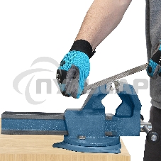 Тиски слесарные Россия,140 мм,поворотные 18667