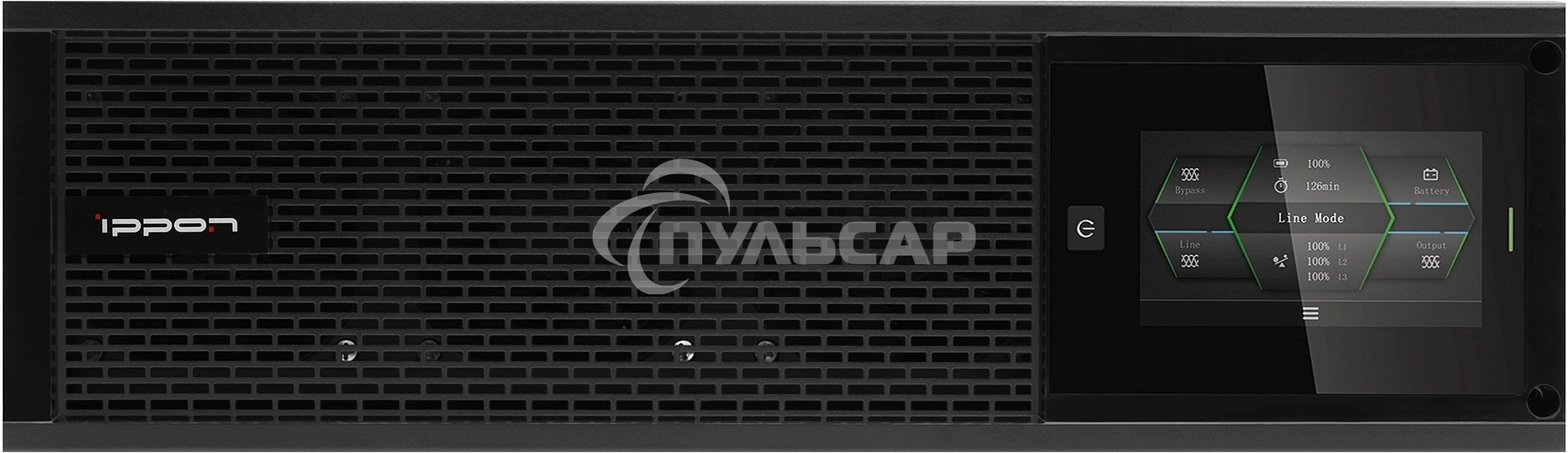 Источник бесперебойного питания Ippon Innova Unity RT 3-3 20K PM 20000Вт 20000ВА черный